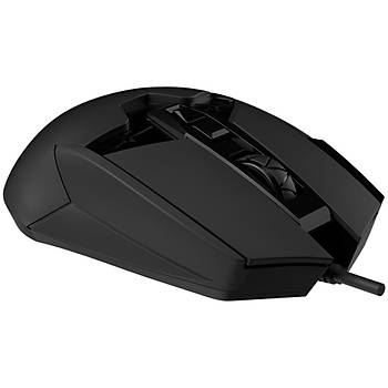 PUSAT REFLEX FORCE 18000 DPI OLED EKRANLI YUKSEK PERFORMANSLI RGB OYUNCU MOUSE-SIYAH