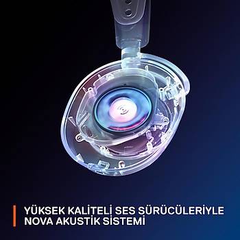 SteelSeries Arctis Nova 7X SSH61565 �oklu Platform Kablolu/Kablosuz Kulak �st� Oyuncu Kulakl���