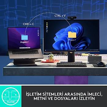 Logitech MX Master 3S A��k Gri 910-006560 Optik �arjl� Kablosuz Mouse