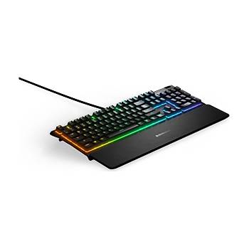 SteelSeries Apex 3 IP32 RGB Q T�rk�e Kablolu Oyuncu Klavyesi SSK64808