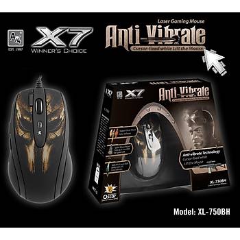 A4 TECH X7 GAMING XL-750BH LASER KABLOLU OYUNCU MOUSE 3600DP