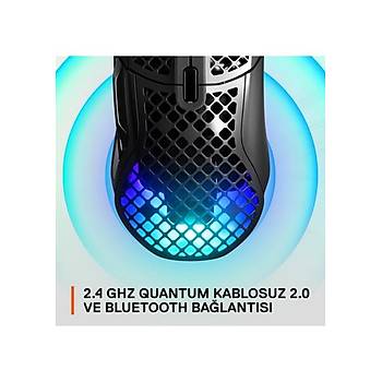 Steelseries Aerox 5 Siyah SSM62406 RGB �arjl� Optik Kablosuz Oyuncu Mouse