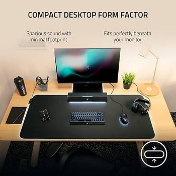 RAZER LEVIATHAN V2 X BLUETOOTH 5.0 V2 X 2.1 KABLOSUZ CHROMA RGB TYPE-C SOUNDBAR RZ05-04280100-R3M1