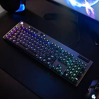 Logitech G815 Tactile Switch 920-008993 Lightsync Siyah Q T�rk�e RGB Kablolu Mekanik Oyuncu Klavyesi