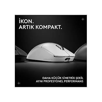 Logitech G PRO X Superlight 2C Beyaz 910-007539 44K Lightspeed Hero 2 Optik �arjl� 51gram Kablosuz Oyuncu Mouse