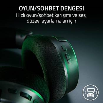 Razer Kraken V4 RZ04-05170100-R3M1 RGB USB Kablosuz Kulak Ustu Oyuncu Kulakligi