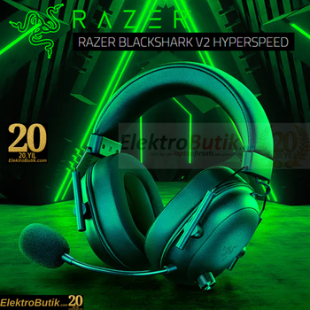 Razer BlackShark V2 HyperSpeed Siyah RZ04-04960100-R3M1 HyperSpeed Kablosuz E-Spor Oyuncu Kulakl�k