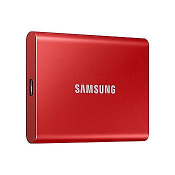 Samsung T7 1TB MU-PC1T0R/WW 1050MB-1000MB/Sn USB 3.2 Gen2 Harici SSD KIRMIZI 3 YIL Samsung TURKIYE Garantili