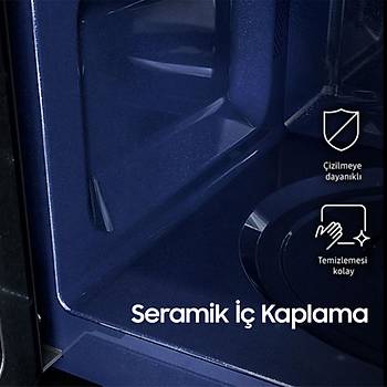 SAMSUNG MS23K3614AS TR 23L MIKRODALGA FIRIN SILVER