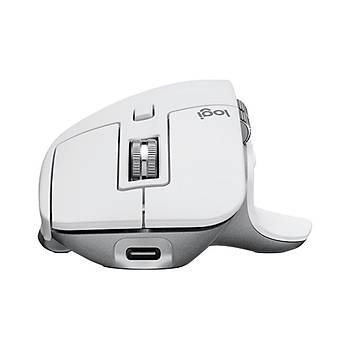Logitech MX Master 3S Performans 8000 DPI Optik Sensrl Sessiz Kablosuz Mouse - Ak Gri 910-006560