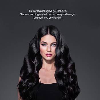 ARZUMAR5083 VOLUME PRO ULTRA HAVA UFLEMELI SEKILLENDIRICI SIYAH