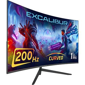 CASPEREXCALIBUR M.E27FHD-G 27 200HZ 1MS 300NIT HDMI+DISP CURVED FREESYNC MONITOR