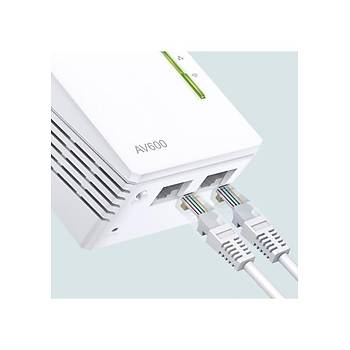TP-Link TL-WPA4220 KIT | Powerline Adapt�r Seti | AV600 + N300 Mbps | Ethernet Port | Stabil Ba�lant� | Kolay Kurulum | Tak ve �al��t�r | T�m Modem ve Router Modelleri ile Uyumludur