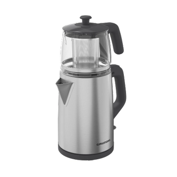 Grundig Tm 2522 Ic Inox Cam �elik S�zge�li �ay Makinesi