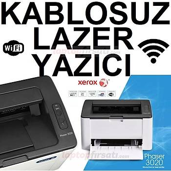 Xerox Phaser 3020 Wi-Fi Mono Lazer Yazýcý