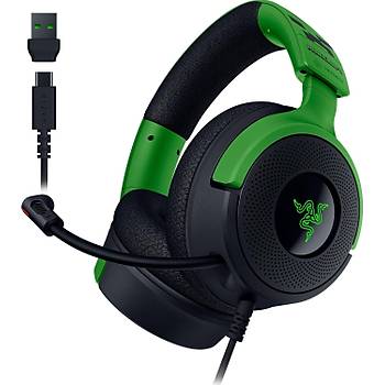 Razer Kraken V4 X Minecraft RZ04-05180200-R3M1 Chroma RGB Kablolu Oyuncu Kulakl�k