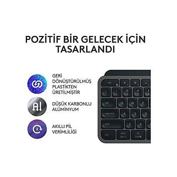 Logitech MX Keys S 920-011594 Ayd�nlatmal� Kablosuz �arjl� TR Klavye