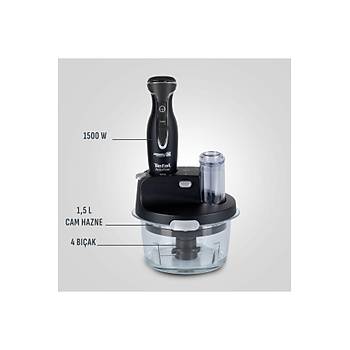 Tefal Powelix Activflow Expert 1500 W Mikser & Blender Set Siyah 9100046718