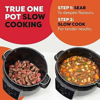 Instant Pot 4in1 7.1 lt �ok Ama�l� Pi�irici Yava� Pi�irici 800W SCMC8000