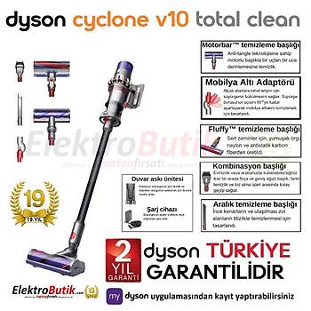 DYSON V10 TOTAL CLEAN KABLOSUZ SUPURGE 443095-01