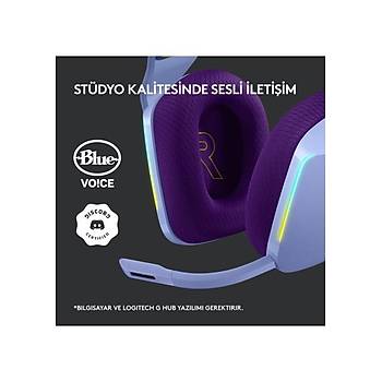 Logitech G G733 LIGHTSPEED RGB Kablosuz 7.1 Surround Ses Oyuncu Kulakl - Lila 981-000890