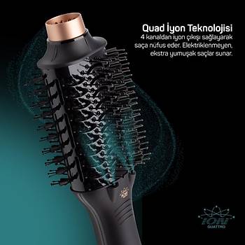 ARZUMAR5083 VOLUME PRO ULTRA HAVA UFLEMELI SEKILLENDIRICI SIYAH