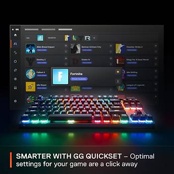 Steelseries Pro TKL Gen3 Siyah SSK64872 RGB OmniPoint 3.0 HiperManyetik Switch Mekanik Kablosuz Oyuncu Klavyesi