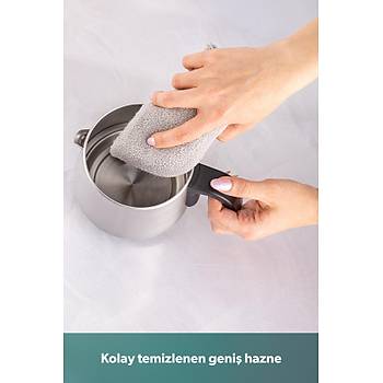 Homend Royaltea 1711h �elik �ay Makinesi Inox Siyah