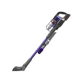 Black+Decker BHFEV182CP-QW 18V Kablosuz Pet Ba�l�kl� Dikey S�p�rge Mor