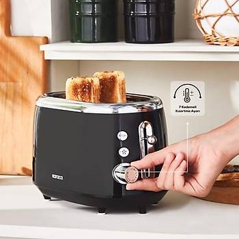 Karaca Crusty Ekmek K�zartma Makinesi Black