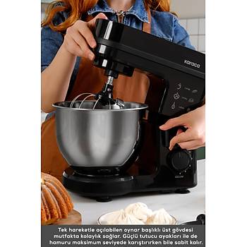 Karaca Maestrochef Stella Stand Mikser Siyah 1500w 5 Litre