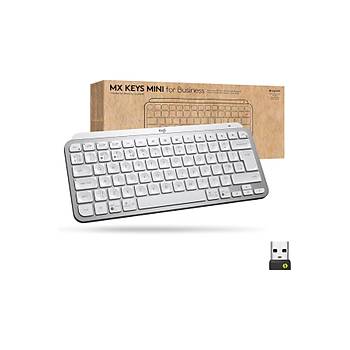 Logitech MX Keys Mini For Mac Beyaz 920-010526 Ayd�nlatmal� �ngilizce Kablosuz Klavye
