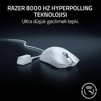 Razer Viper V3 Pro RZ01-05120200-R3G1 Beyaz arjl Optik Kablolu/Kablosuz Oyuncu Mouse RZ01-05120200-R3G1