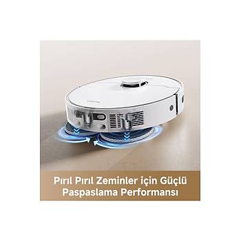 Dreame L40 Ultra CE Robot S�p�rge Beyaz, 13.000Pa