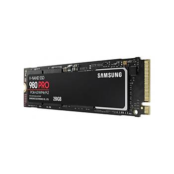 Samsung 980 Pro 250GB 6400MB-2700MB/sn PCIe Gen 4.0 x4, NVMe? 1.3c M.2 SSD MZ-V8P250BW (5 Yl Samsung Trkiye Garantili)