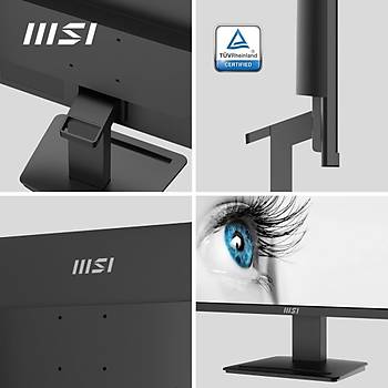 MSI 23.8 PRO MP2412 VA PANEL FULL HD 1MS 100HZ MONITOR