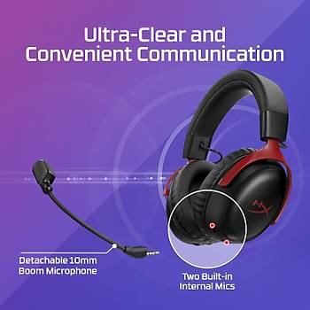HyperX Cloud III S Siyah A59YZAA Kablosuz Oyuncu Kulakl���