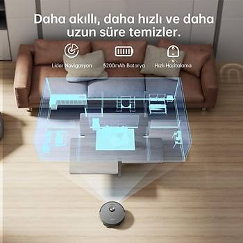 DREAME BOT L10S PRO AKILLI ROBOT SUPURGE