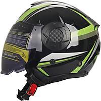 MTS-625 AIK GNE VZRL MOTOSKLET KASKI YEL