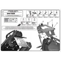 KAPPA KR691 BMW F 800 R (09-14) ARKA ANTA TAIYICI