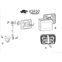 KAPPA KS950 GPS ANTASI