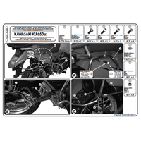 KAPPA KL448 KAWASAKI KLR 650 ENDURO (07-20) YAN ANTA TAIYICI