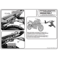 GIVI PLX4104 KAWASAKI ER-6N - ER-6F 650 (12-16) YAN ANTA TAIYICI