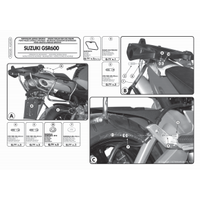 GIVI PLX538 SUZUKI GSR 600 (06-11) YAN ANTA TAIYICI