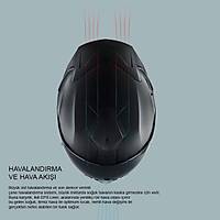  NEXX SX.100R GRIDLINE MAT BEYAZ-MAV KASK 