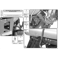 GIVI PLX528 SUZUKI DL 1000 V-STROM (02-11) KAWASAKI KLV 1000 (04-10) YAN ANTA TAIYICI