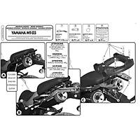 GIVI 356FZ YAMAHA MT-03 600 (06-14) ARKA ANTA TAIYICI