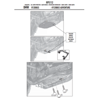  GIVI RP5112 BMW R1200GS-R1200GS ADVENTURE (13-18)-R1200R/RS (15-18) - R1250RS (19-21) KARTER KORUMA 