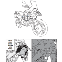 GIVI TNH5110OX BMW F 800 GS ADVENTURE (13-18) ST KORUMA DEMR