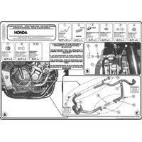 KAPPA KN369 HONDA CBF 600S -600N (04-12) KORUMA DEMR